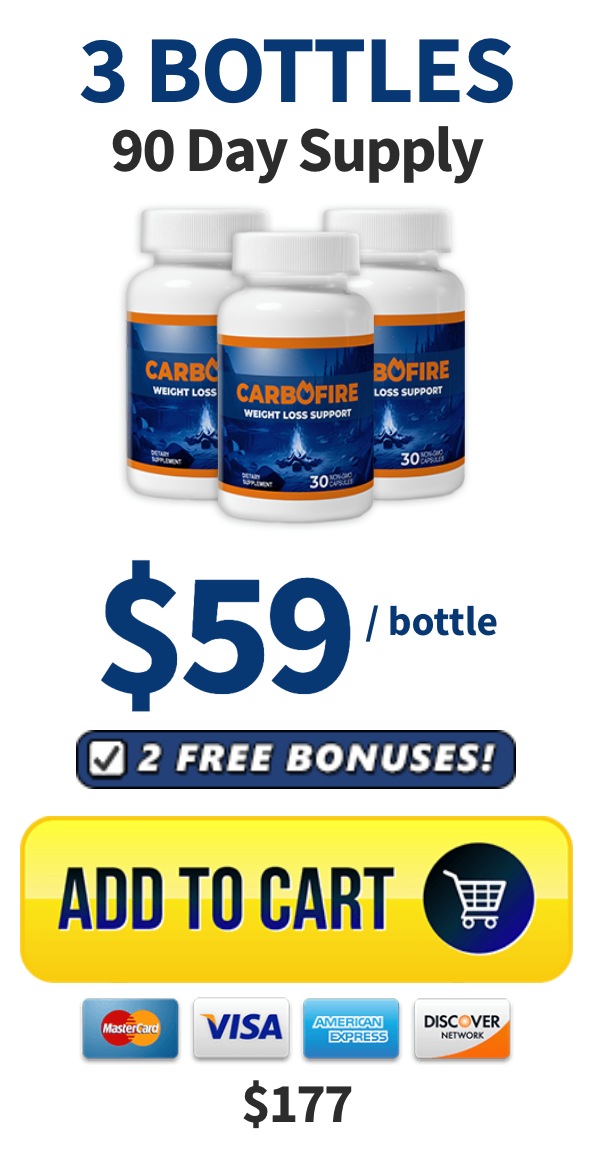 CarboFire Buy 3 Bottles