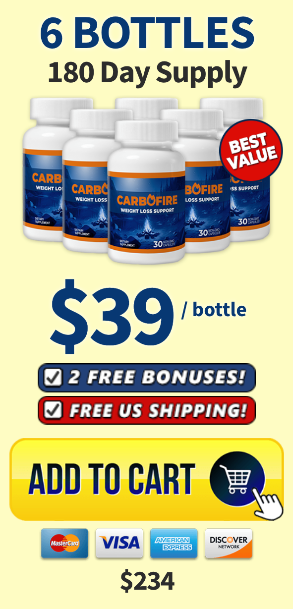 CarboFire Buy 6 Bottles